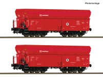 Roco 6600326 - H0 - 2-tlg. Set Selbstentladewagen Rail Rybnik, DB, Ep. VI